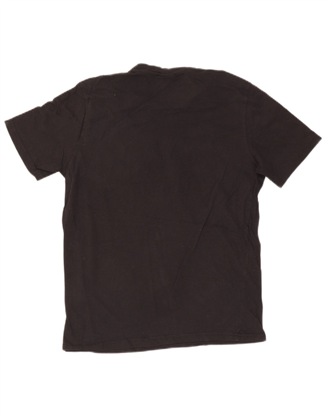 Tricou grafic Champion pentru bărbați Top mediu din bumbac negru