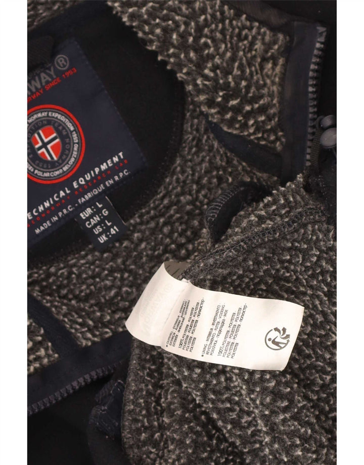 Jachetă polară pentru bărbați Geographical Norway UK 41 Poliester mare, albastru bleumarin
