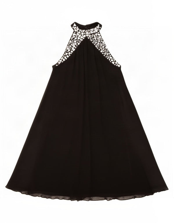 Rochie Lipsy Femei Halter UK 8 Small Negru Poliester