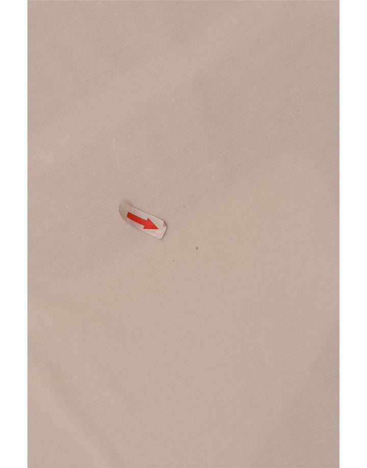 Tricou cu grafic Fila pentru bărbați Top mic din bumbac cu dungi albe