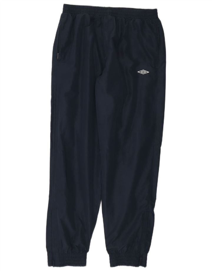 Pantaloni de trening pentru bărbați Umbro Pantaloni de jogging mari poliester bleumarin