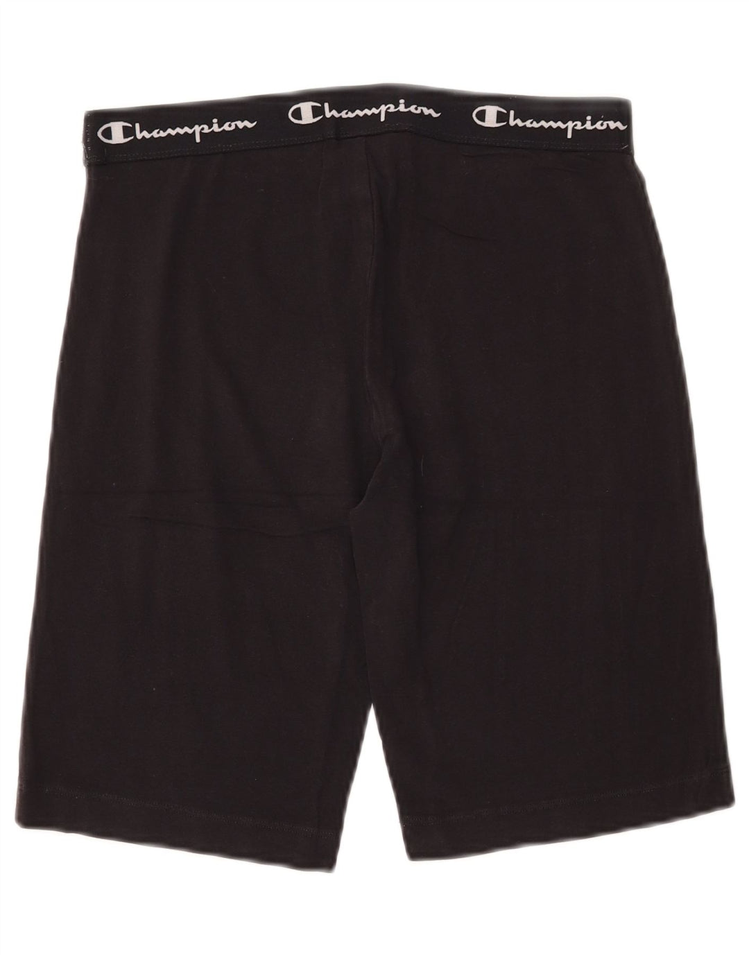 Pantaloni scurti sport grafic pentru femei CHAMPION UK 12 bumbac mediu negru