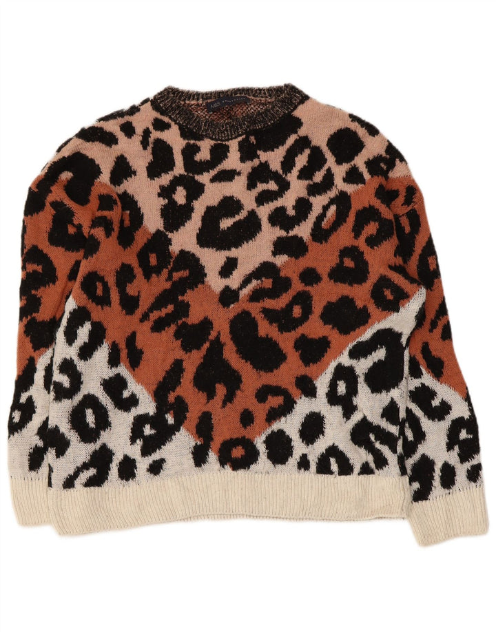 Pulover pentru femei Marks & Spencer cu decolteu cu barca UK 14 Medium Multicolor
