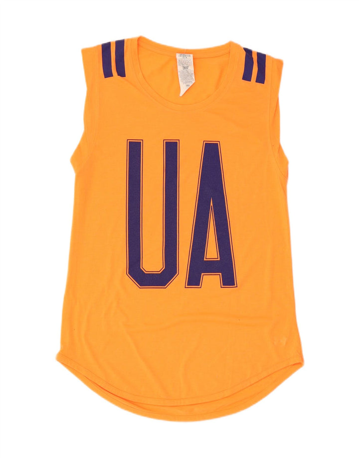 Vesta grafică pentru femei UNDER ARMOUR Heat Gear, UK 12, portocaliu mediu