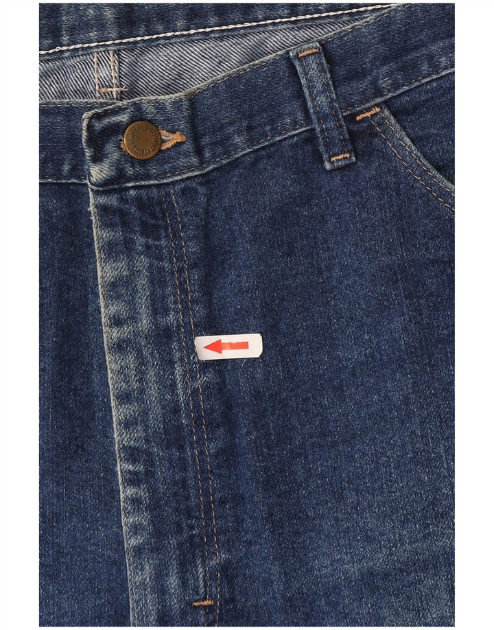 Blugi tăiați pentru bărbați Wrangler W40 L24 Bumbac albastru
