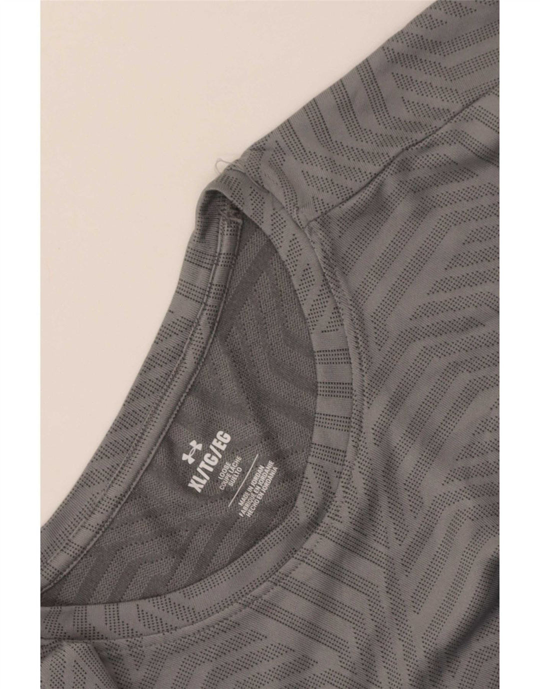 Tricou pentru bărbați Under Armour Top XL Gri Geometric