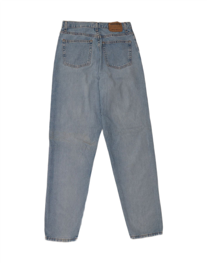 EDDIE BAUER Blugi conici pentru femei US 8 Medium W28 L33 Blue Bumbac