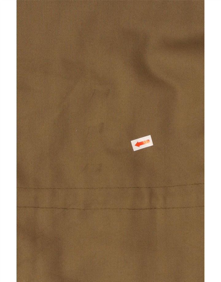 Jachetă militară cu glugă pentru bărbați VINTAGE IT 50 mare bumbac kaki