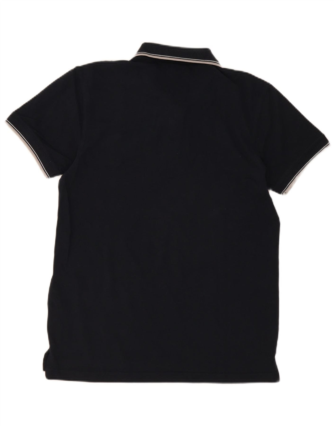 Tricou polo pentru bărbați Renato Balestra, bumbac negru mare