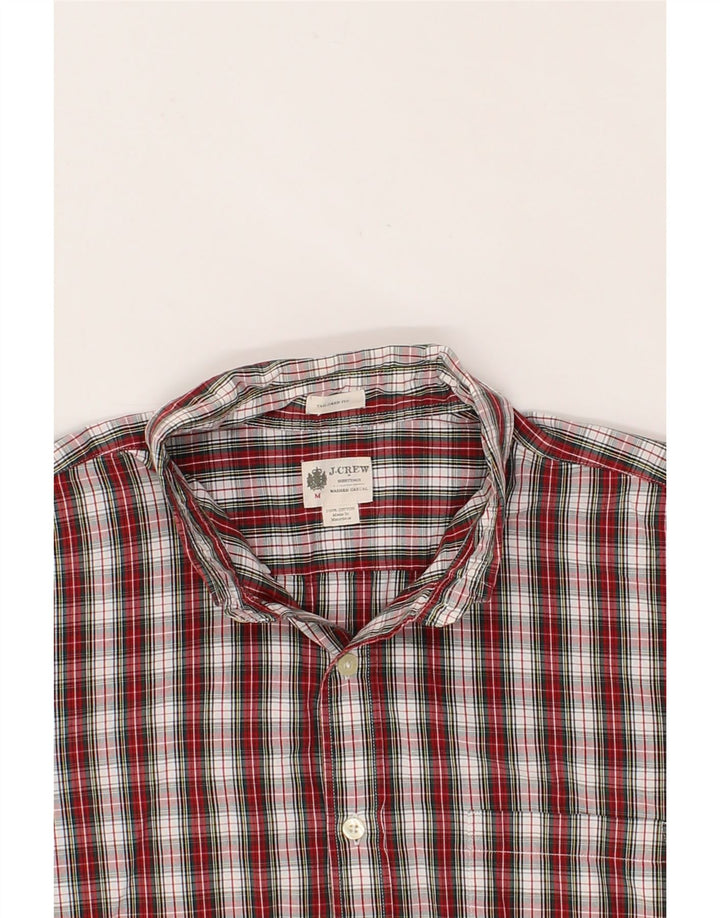 J. CREW Mens Tailored Fit Shirt Medium Multicoloured Check Cotton Vintage J. Crew and Second-Hand J. Crew from Messina Hembry 