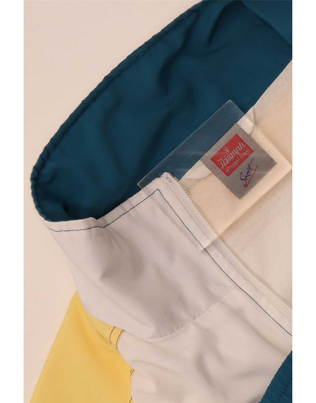 Triumph Triumph Triumph Graphic Trening Top Jacket UK 42 Large Blue Colorblock