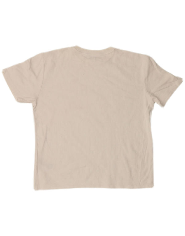 Reiss Tricou Bărbați Top Medium Alb Bumbac