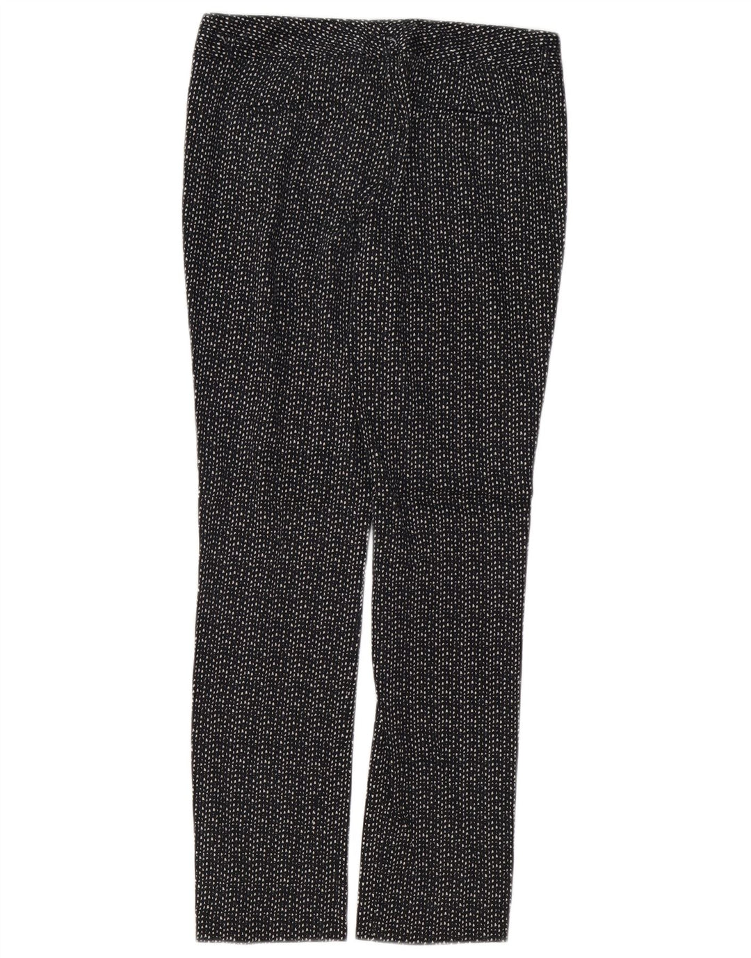 CALVIN KLEIN Pantaloni slim casual pentru femei US 2 XS W28 L28 Black Spotted