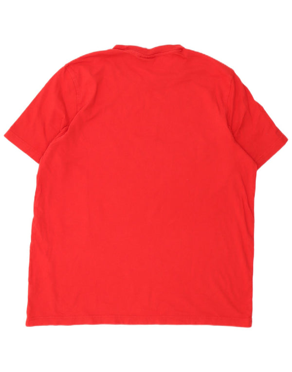Tricou cu grafică pentru bărbați Adidas Regular Top Large Red