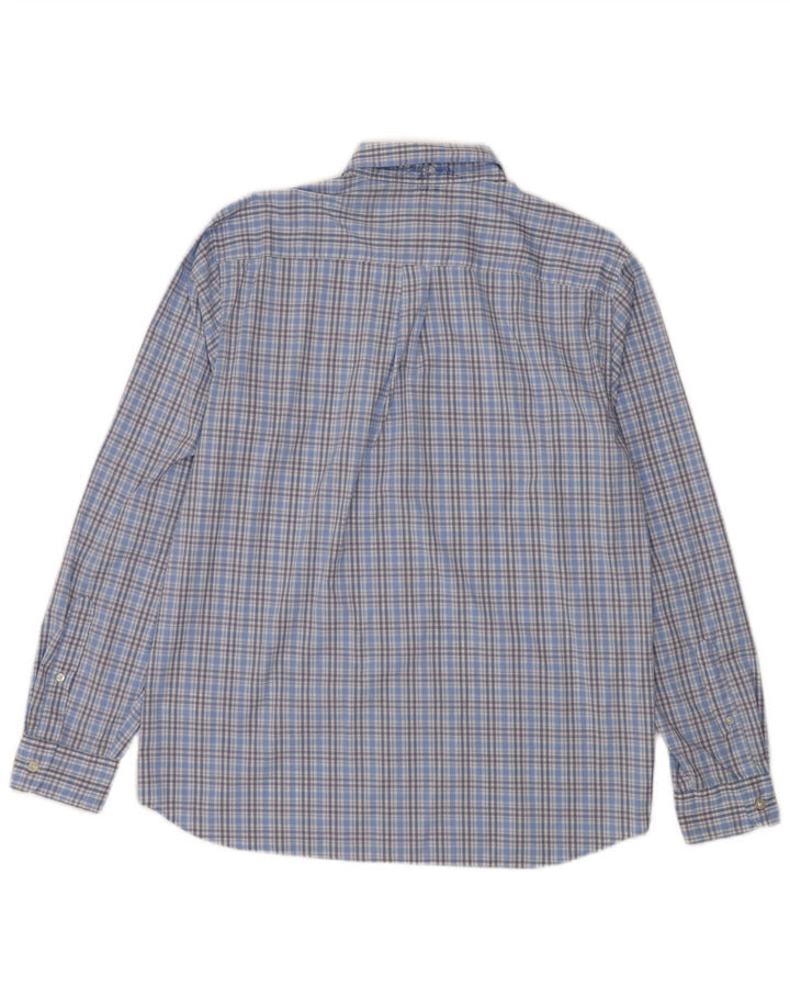 Cămașă pentru bărbați Vineyard Vines Classic Fit Nailon cu carouri albastre medii