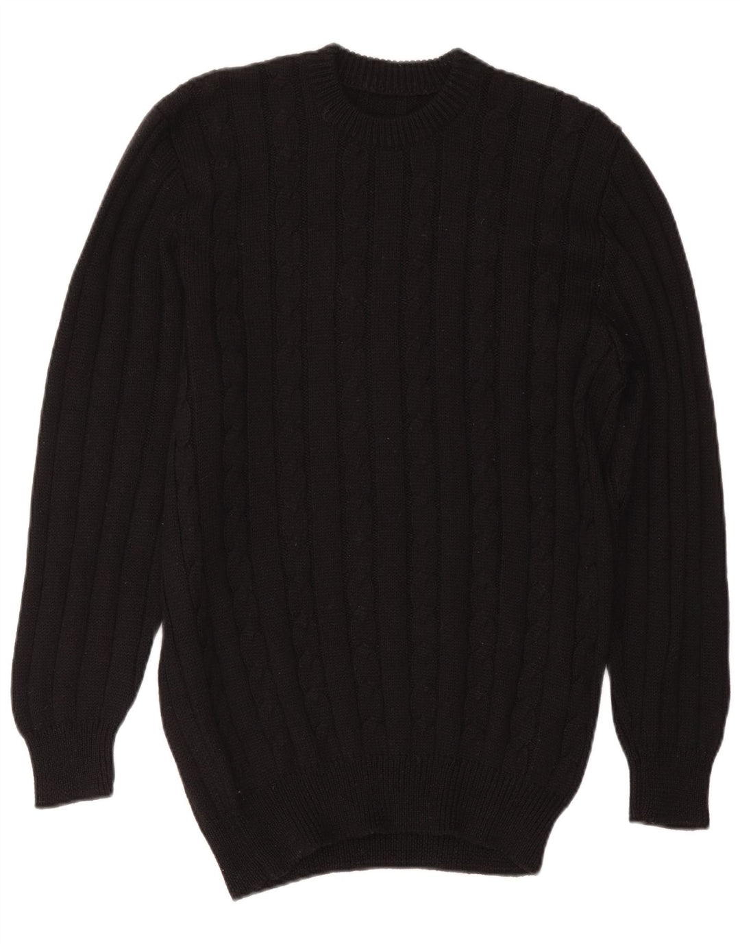 Rochie vintage pentru damă cu pulover IT 50 XL Lână neagră