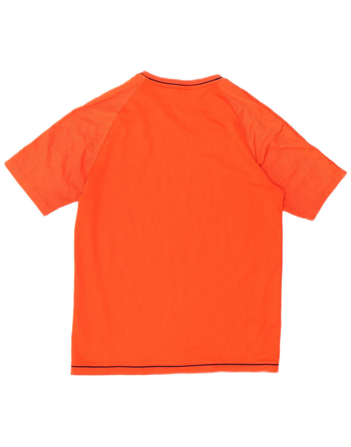Tricou Adidas Climacool pentru baieti Top 15-16 ani Poliester portocaliu