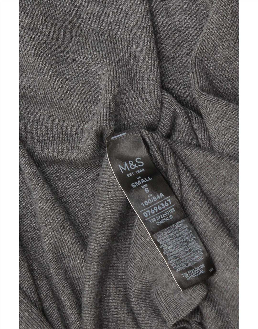 Pulover cardigan deschis pentru femei Marks & Spencer UK 10 mic gri