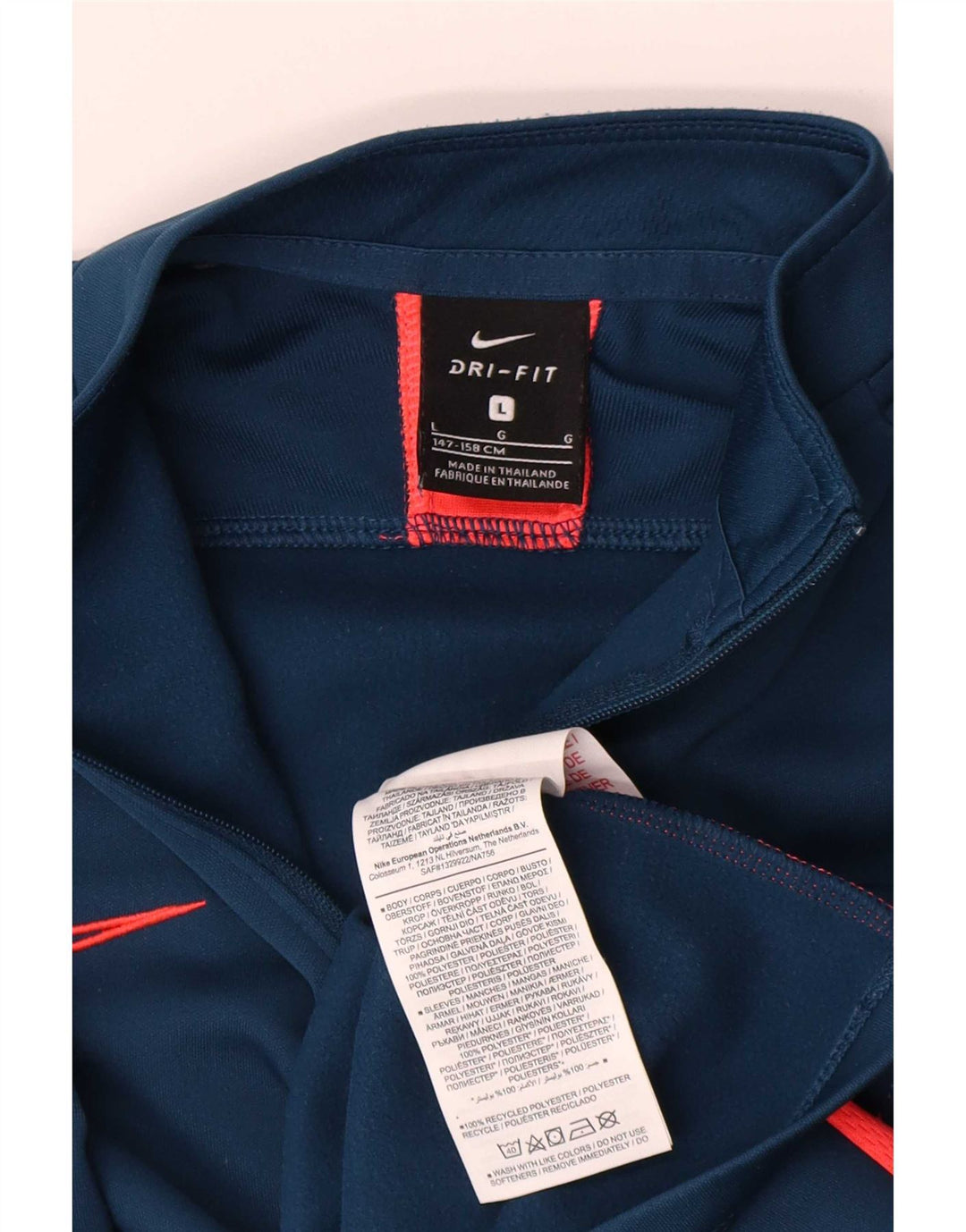 Trening pentru băieți Dri Fit Pullover Top 12-13 ani, mare, bleumarin