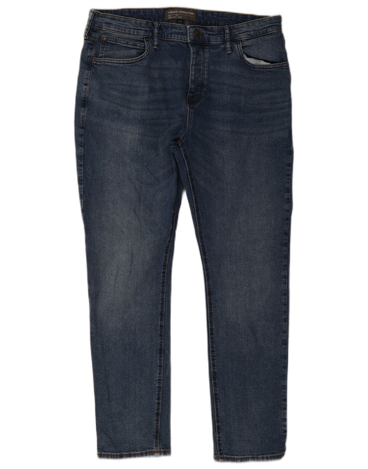 Blugi slim pentru bărbați French Connection W36 L32 Bumbac albastru
