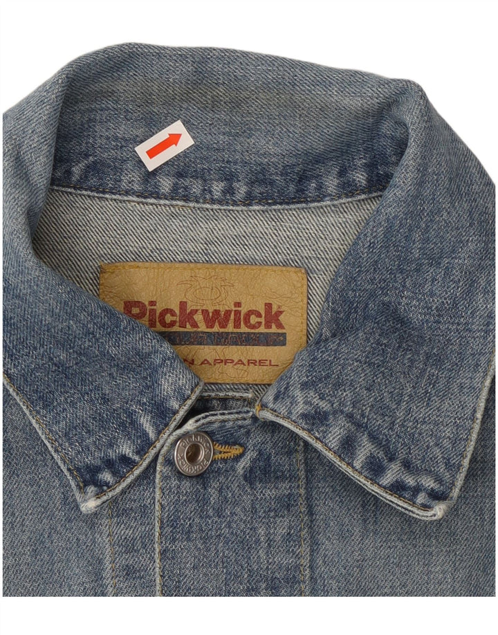 Jachetă de blugi pentru bărbați Pickwick UK 38, bumbac albastru mediu