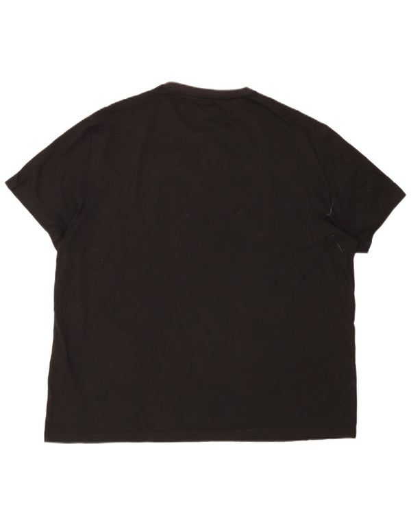 Tricou cu grafică obișnuită pentru bărbați Armani Exchange Top 2XL negru