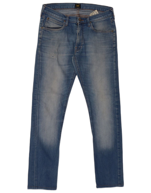 Blugi Lee Luke Tapered Slim W31 L32 Bumbac albastru
