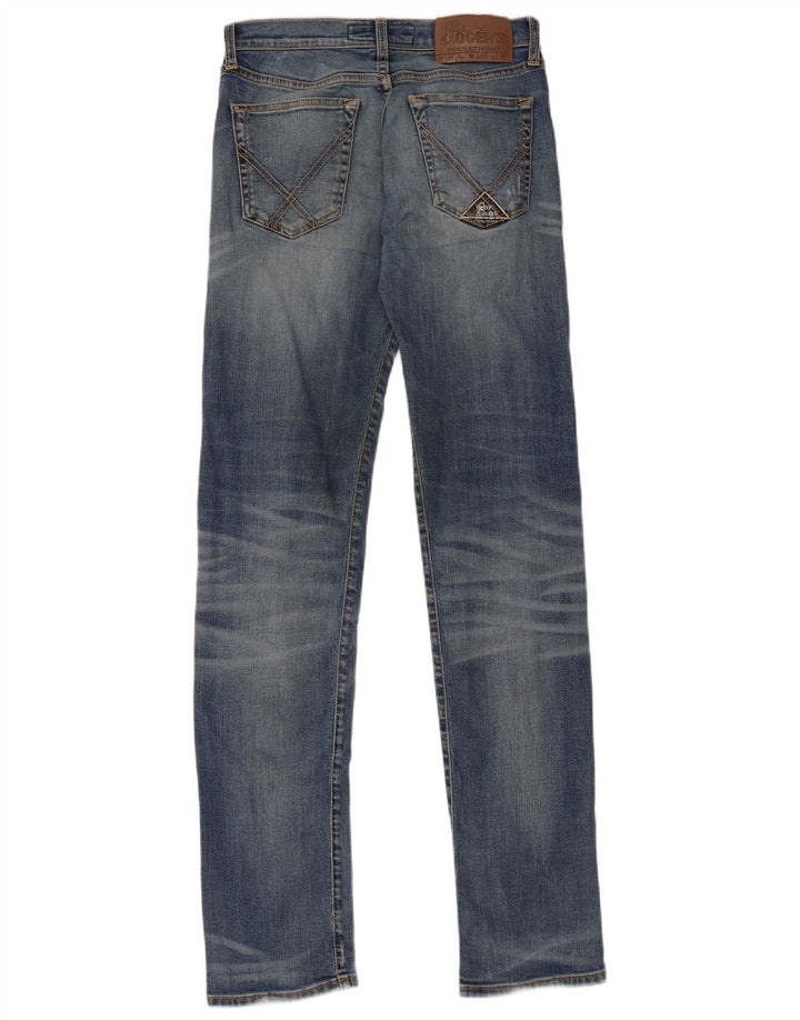 Blugi drepti pentru femei Roy Rogers W29 L33 Bumbac albastru