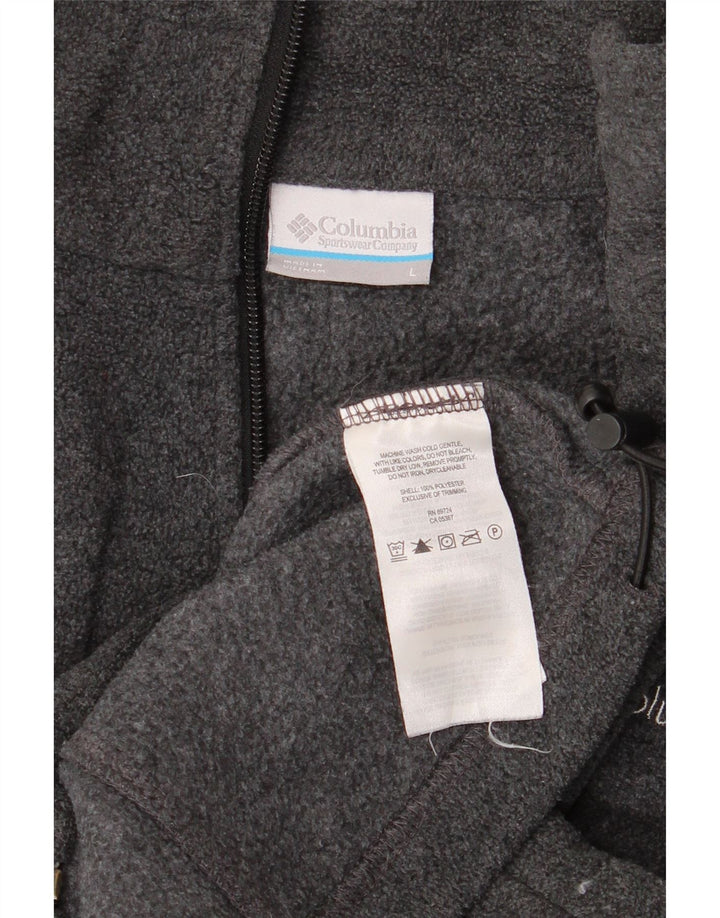 Jachetă fleece Columbia pentru femei UK 16, mare, gri, poliester