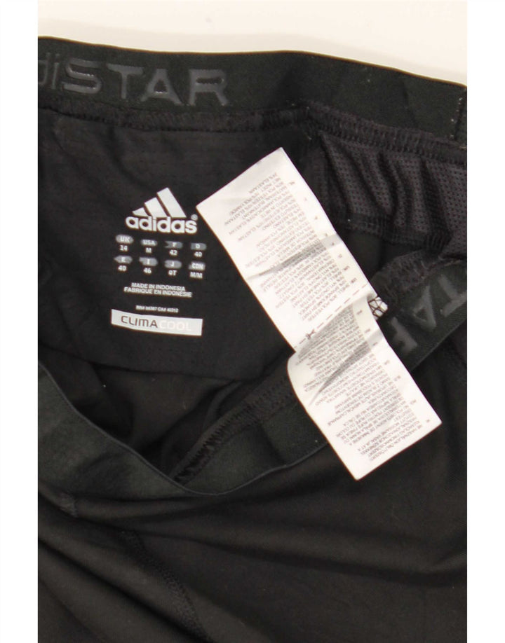 Leggings Adidas Climacool Capri pentru femei UK 14 Poliester mediu negru