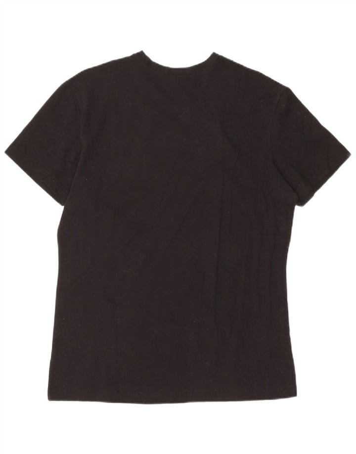 Tricou Bărbați Fila Top Mediu Negru Bumbac