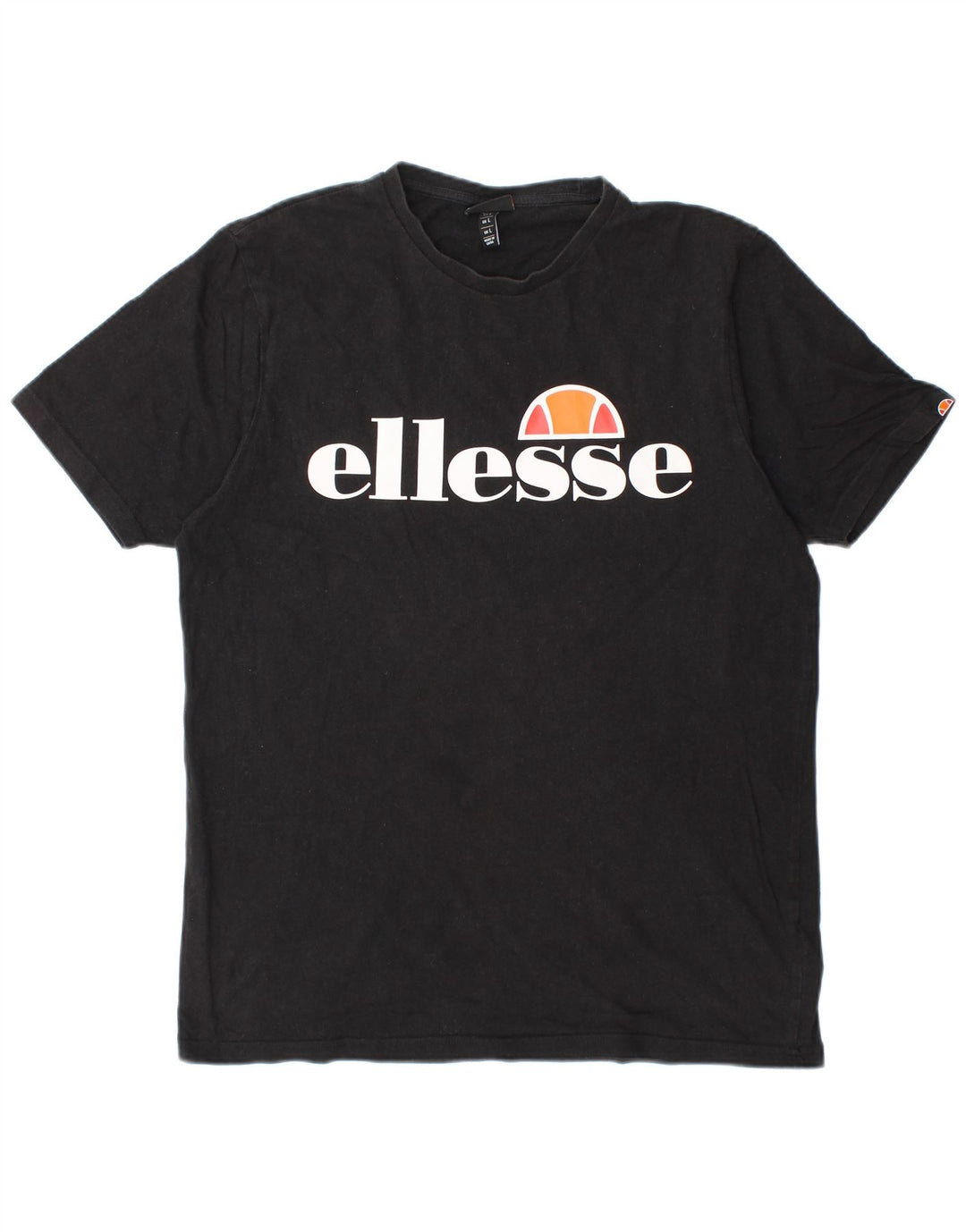 Tricou grafic ELLESSE pentru bărbați Top mare negru