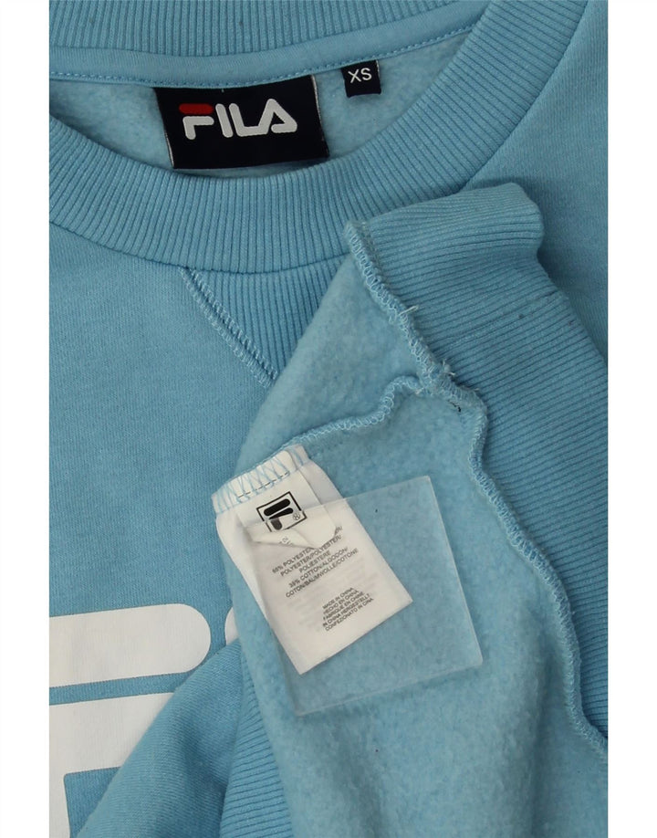 Pulover pentru bărbați Fila Graphic Pulover XS Albastru Poliester