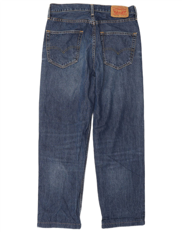 Blugi largi pentru bărbați Levi's W30 L32 Bumbac albastru