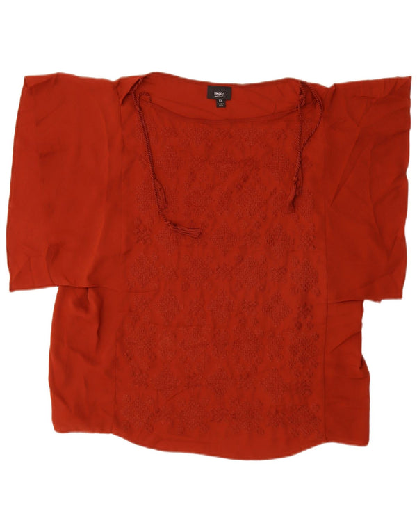 Bluză MOSSIMO pentru femei Liliac, UK 18 XL, poliester geometric maro