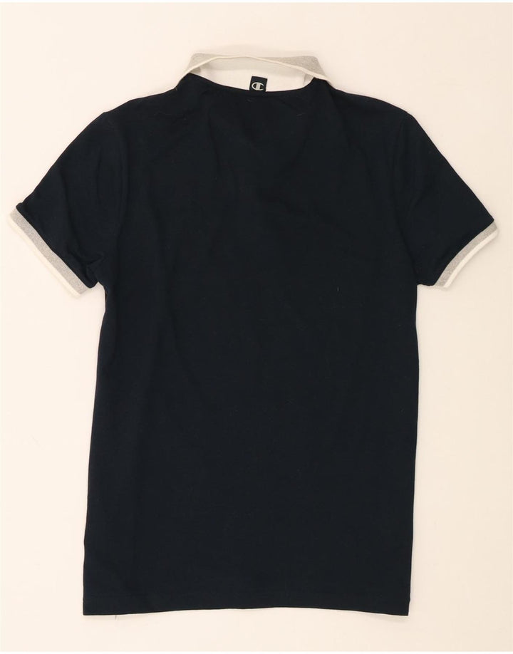 Tricou polo Champion pentru bărbați, bumbac, albastru bleumarin