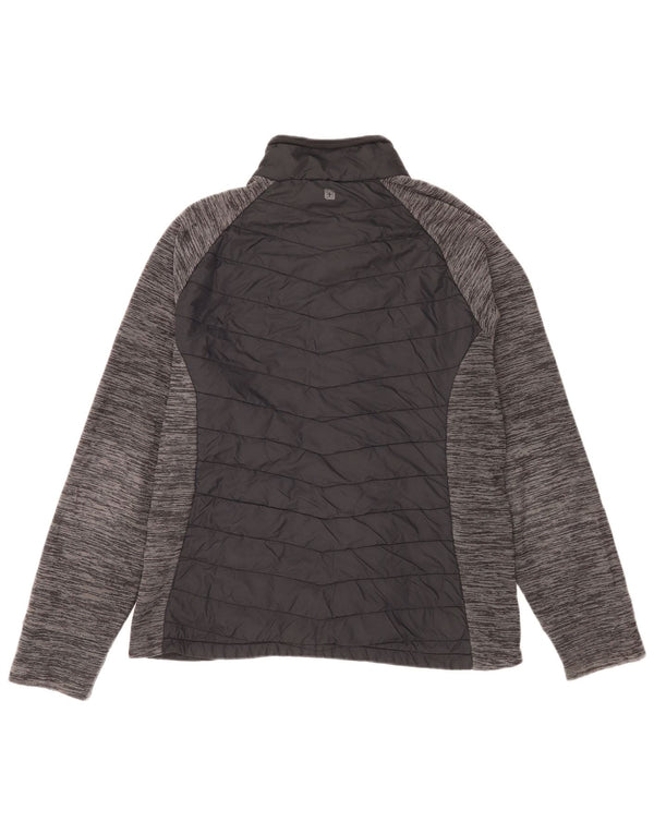 Jachetă de trening pentru femei Mountain Warehouse, Marea Britanie 18 XL, nailon pătat negru