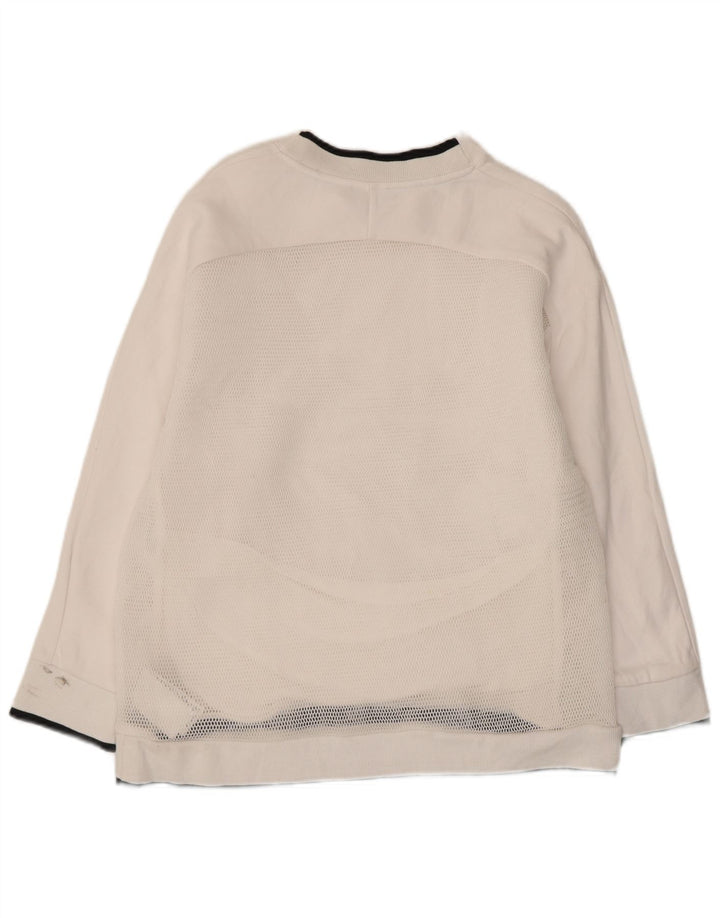 Pulover cu grafic pentru femei Puma UK 10 Bumbac alb mic