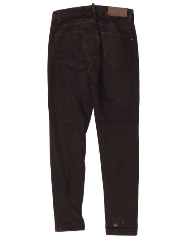 Blugi skinny pentru bărbați Zara EU 38 Mici L30 L31 Bumbac negru