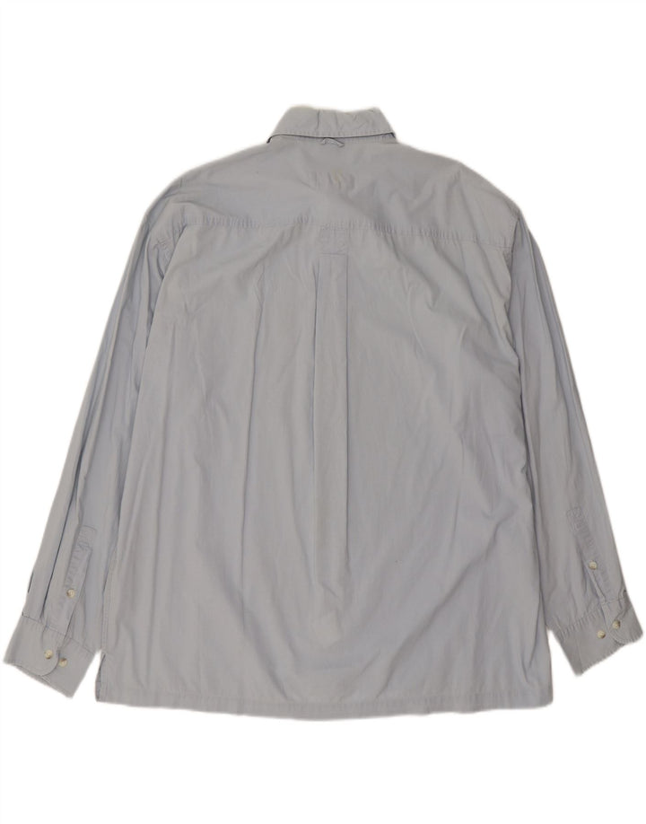 TIMBERLAND Mens Shirt Large Blue Cotton Vintage Timberland and Second-Hand Timberland from Messina Hembry 