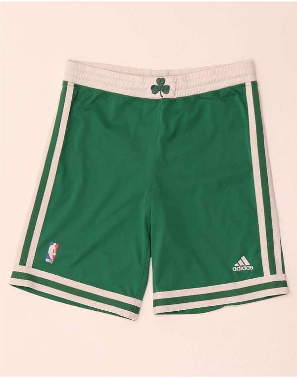 Pantaloni scurți sport adidas Boston Celtics pentru băieți, 11-12 ani, color verde
