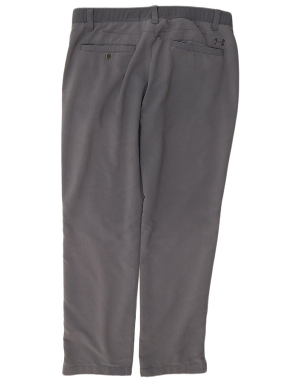 Pantaloni chino drepti pentru bărbați Under Armour W38 L32 gri