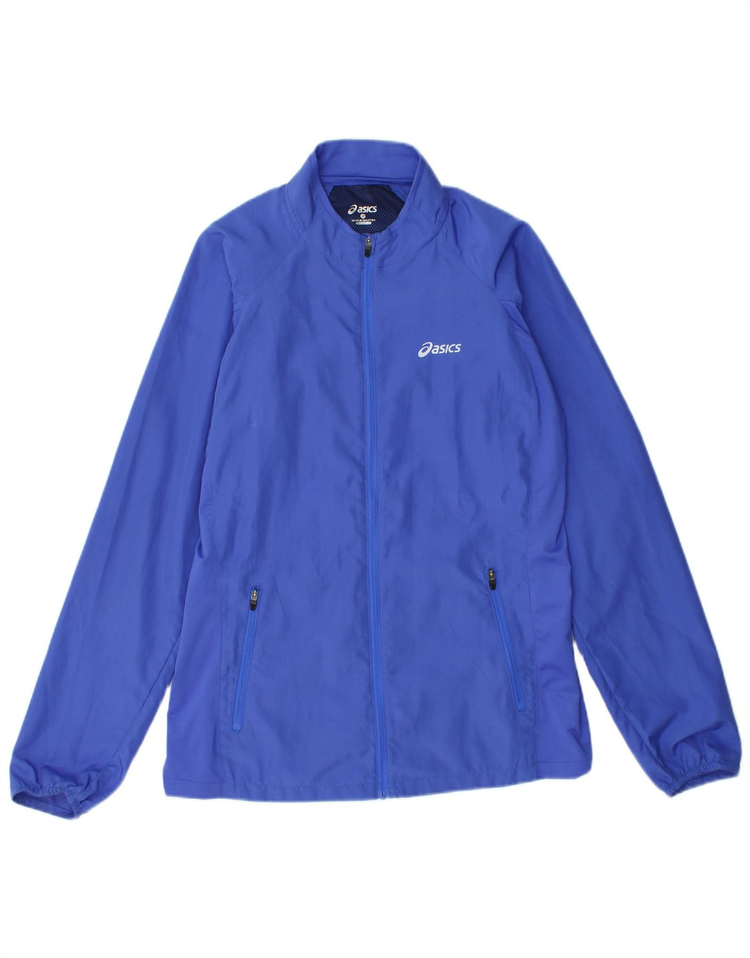 Jachetă de trening pentru femei ASICS UK 12 Poliester albastru mediu