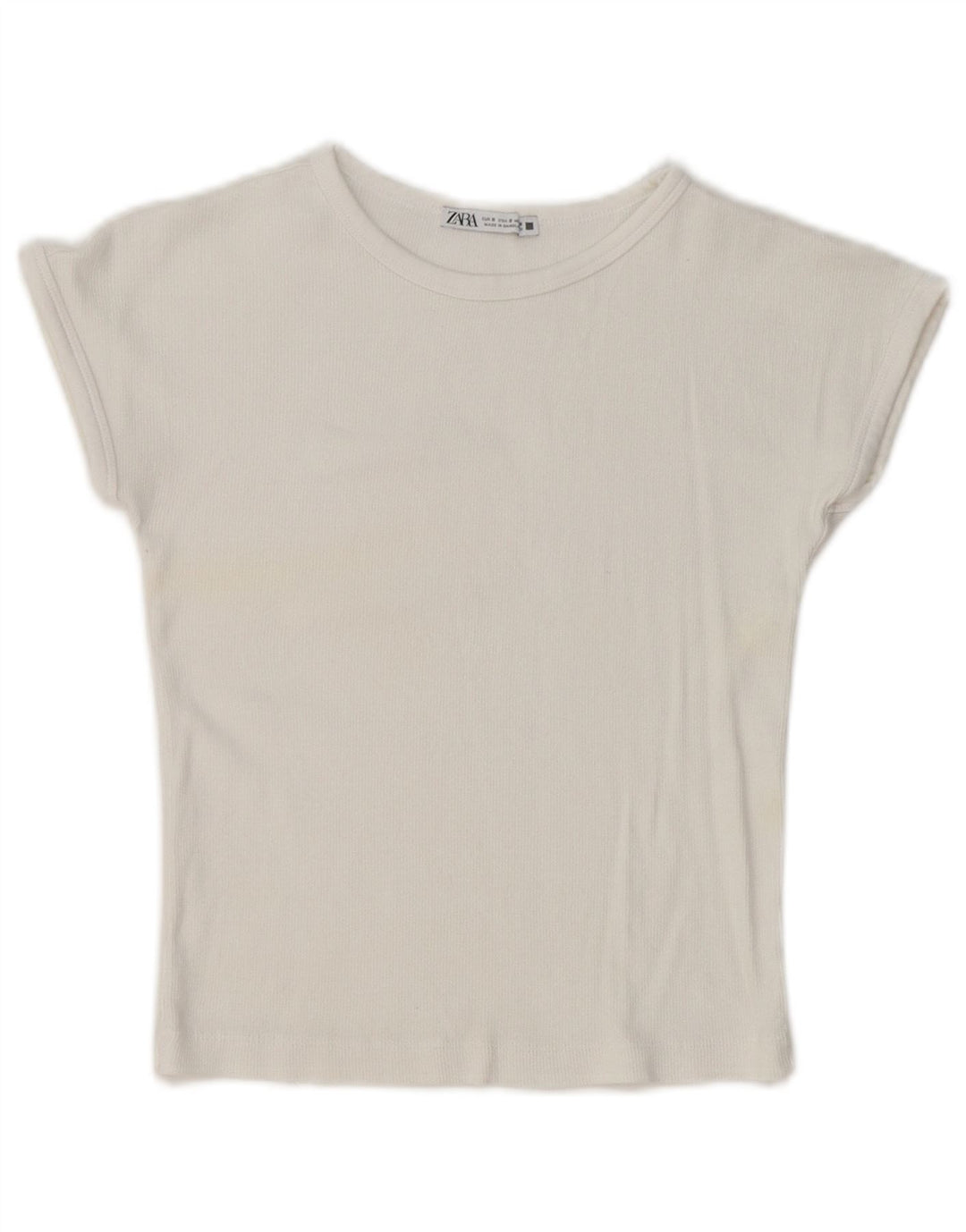 Tricou pentru femei Zara UK 10 Small White