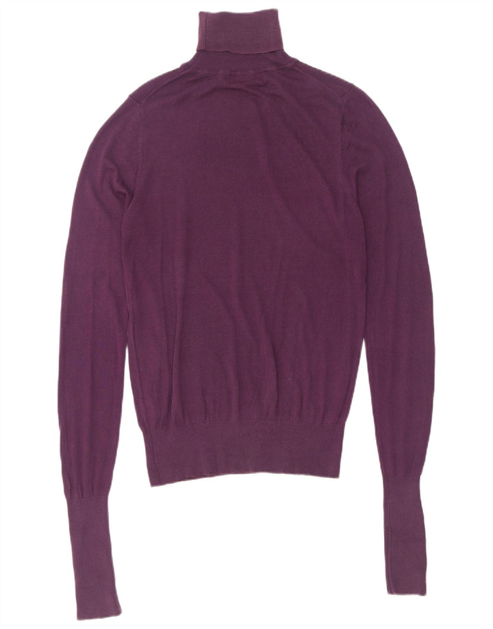 Pulover pentru bărbați Zara cu gât rulat, violet mediu