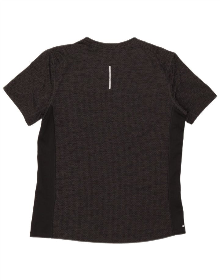 Tricou pentru bărbați Nike Dri Fit Top Mediu Kaki Poliester color bloc