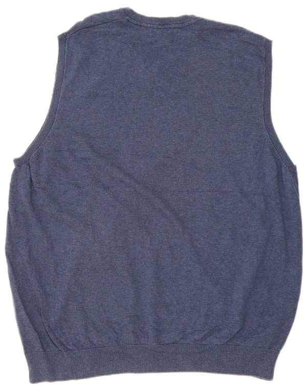 Vestă pentru bărbați Marks & Spencer, 2XL, bumbac bleumarin
