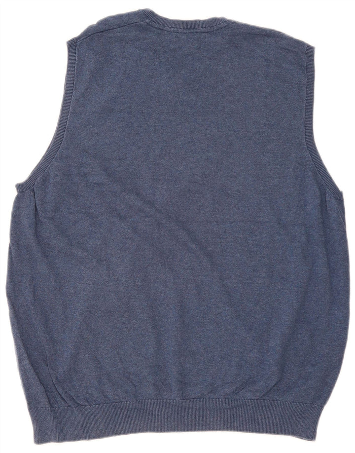 Vestă pentru bărbați Marks & Spencer, 2XL, bumbac bleumarin