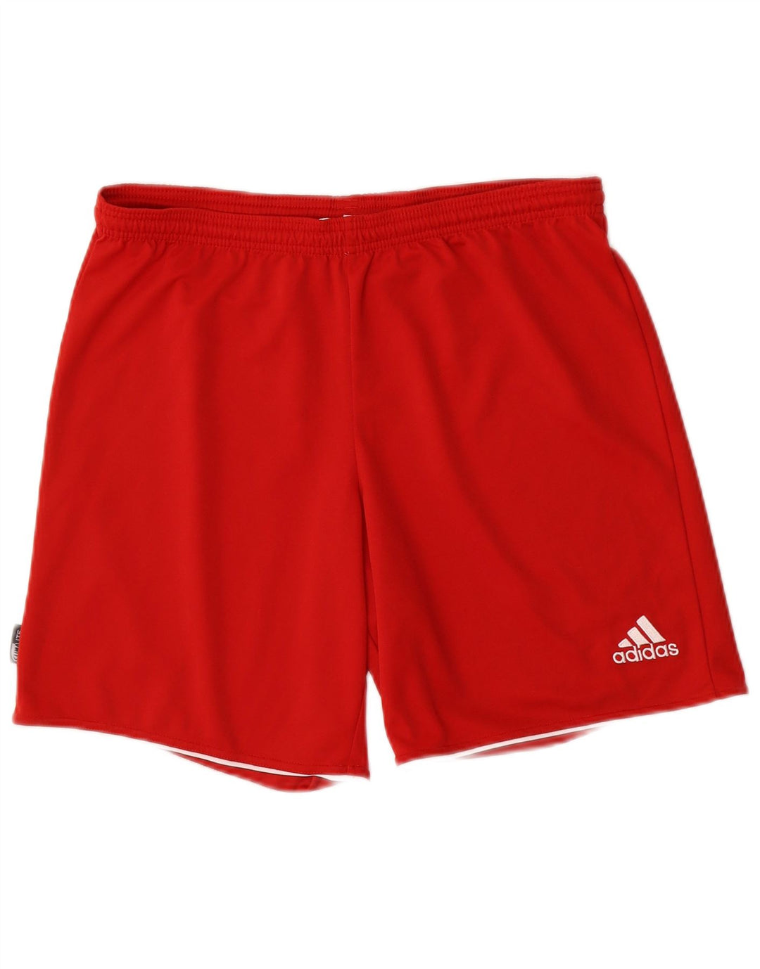 Pantaloni scurți sport pentru bărbați Adidas Climalite, poliester roșu mediu