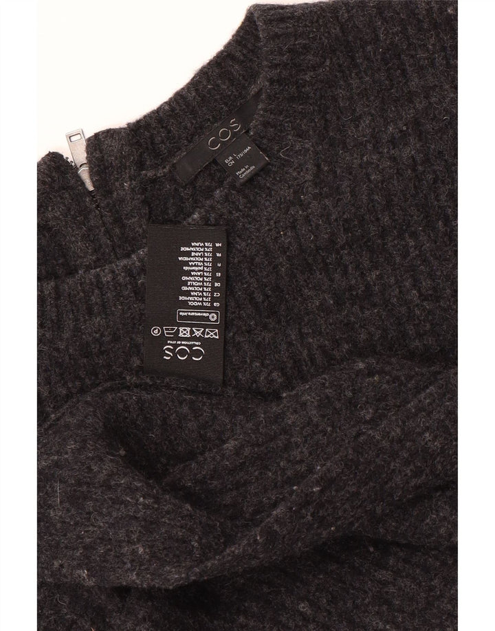 Pulover cardigan Cos pentru femei UK 16 Lână mare gri